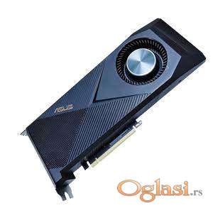 ASUS NVIDIA GeForce RTX 3090 Turbo 24GB GDDR6X графичка картица, демонтирана, серверска GPU
